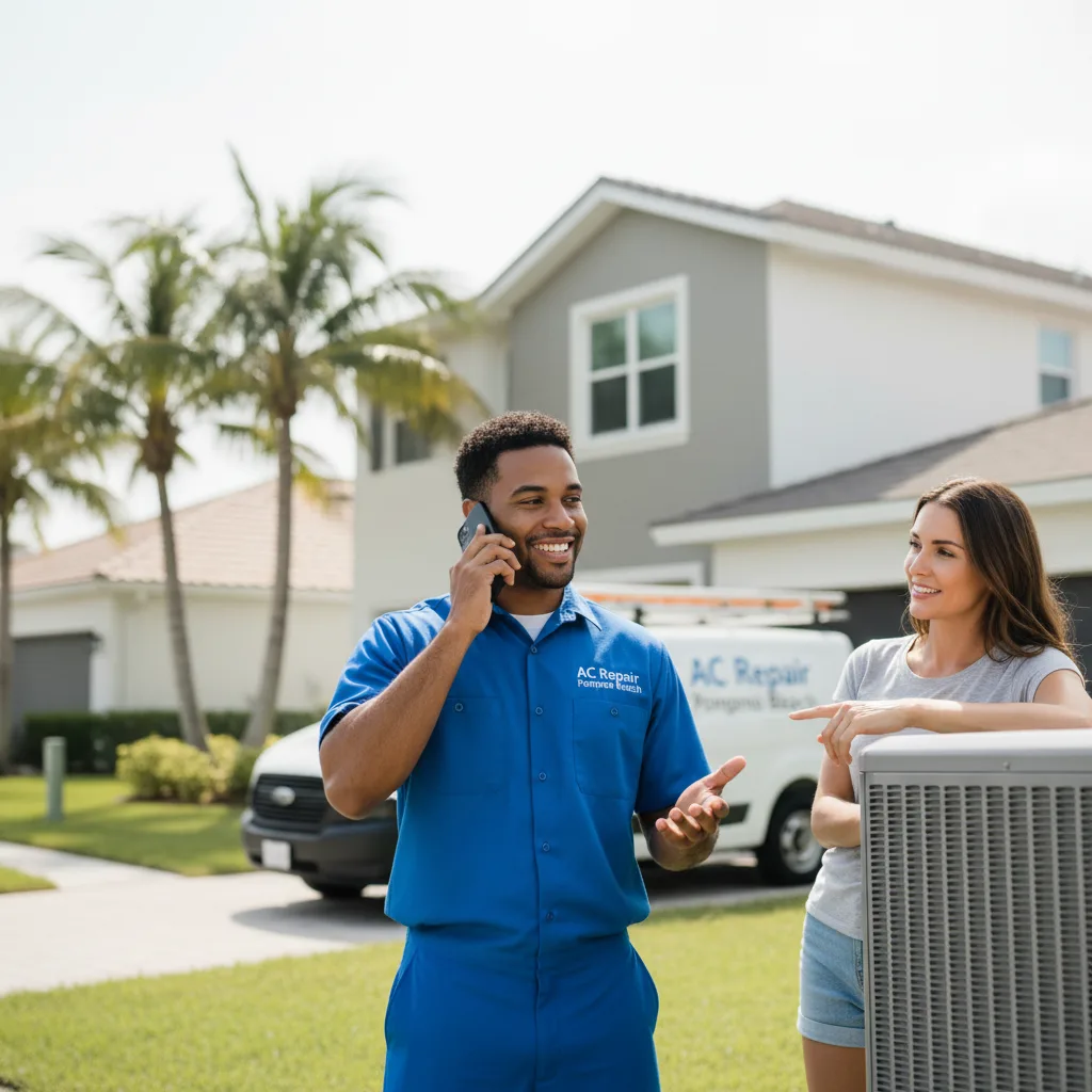 AC Repair Pompano Beach customer support in Manquin